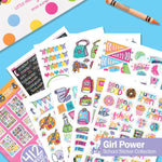 Denise Albright® - Girl Power Stickers for School Events
