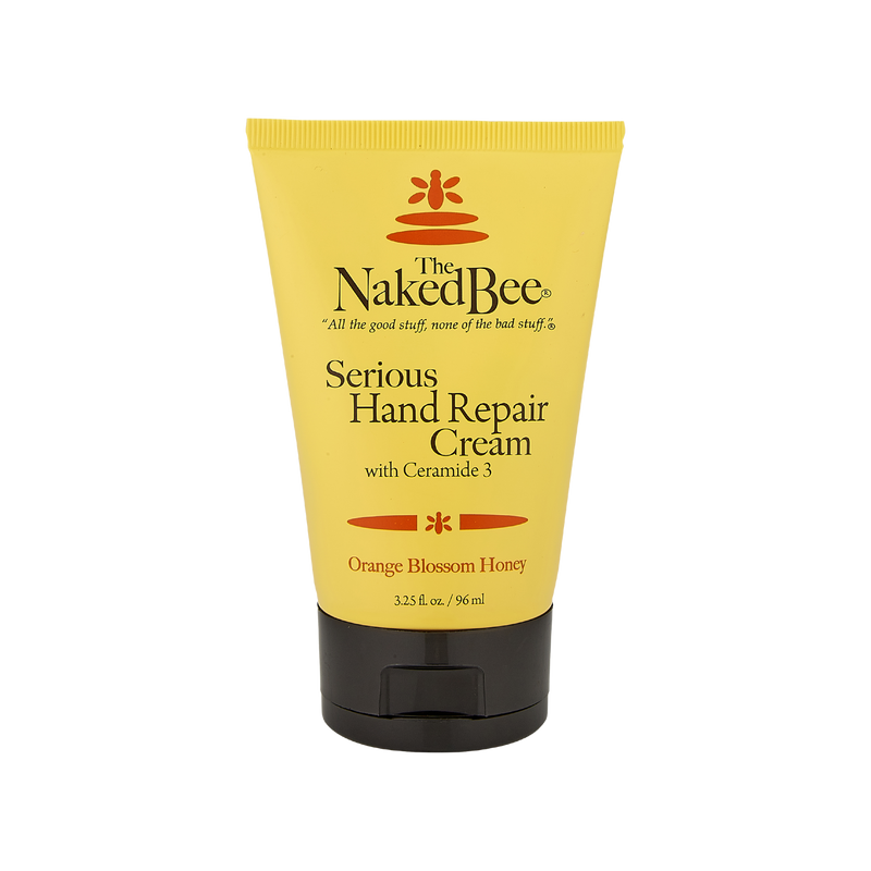 The Naked Bee - 3.25 oz. Serious Hand Repair Cream - Orange Blossom Honey