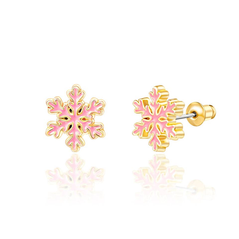 Girl Nation - Snowflake Magic Cutie Stud Earrings