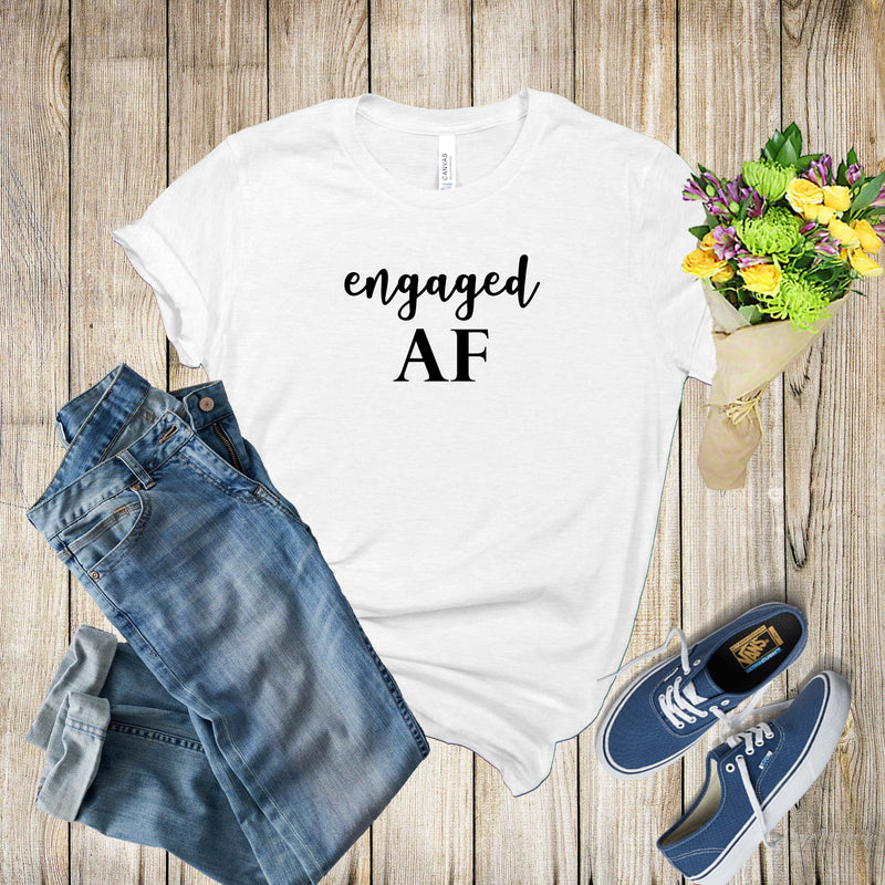 Graphic Tee - Engaged Af
