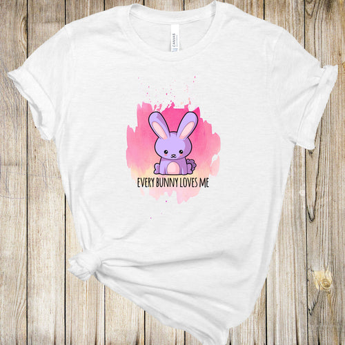 Graphic Tee - Every Bunny Loves