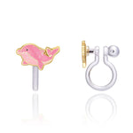 Girl Nation - CLIP ON Cutie Earrings- Dazzling Dolphin