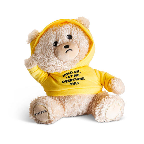 Punchkins - Introverted Teddy Bear Plushie, Funny Gag Gift for Friends