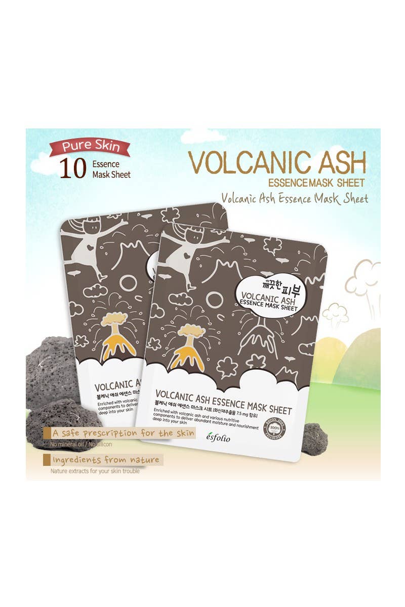Volcanic Ash Essence Facial Mask Sheet