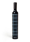 Vinrella - Black Plaid Bottle Umbrella