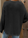 Round Neck Long Sleeve T-Shirt*