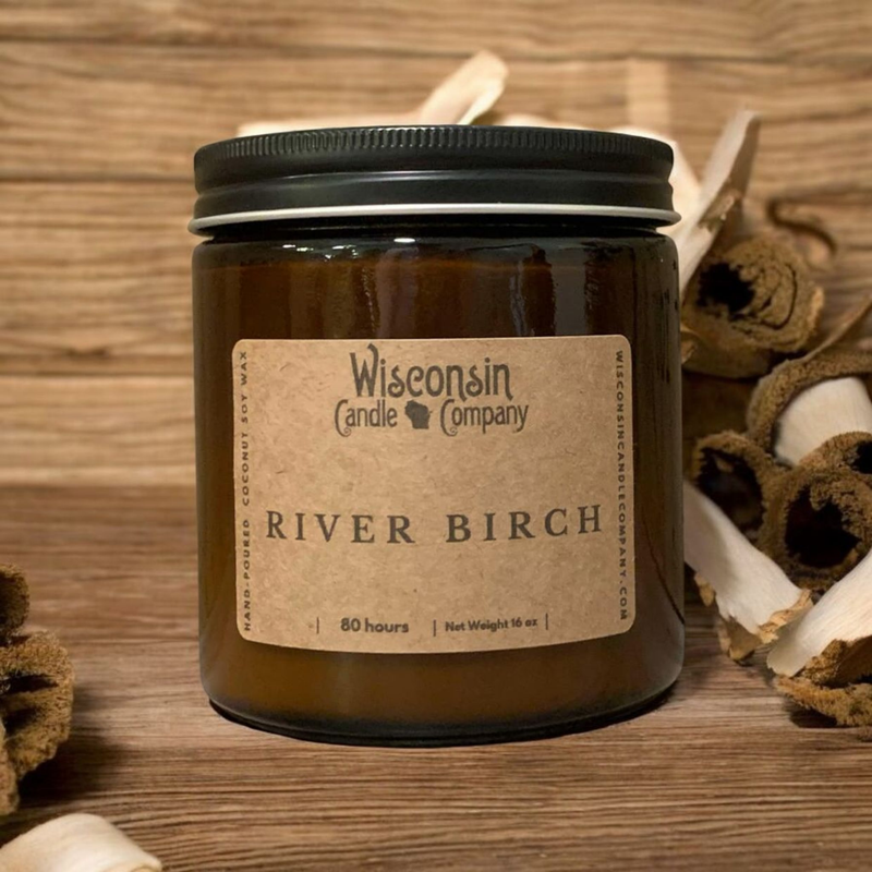 Wisconsin Candle Company - River Birch: 8 oz Jar