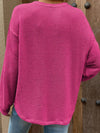 Round Neck Long Sleeve T-Shirt*