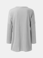 Round Neck Long Sleeve T-Shirt