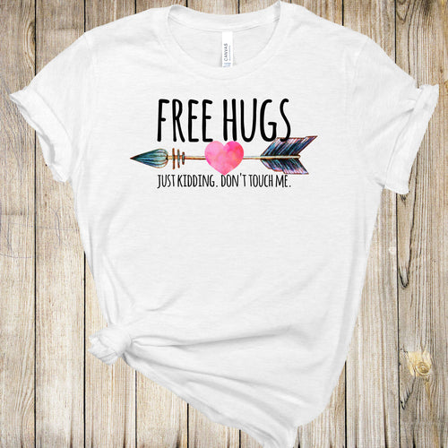 Graphic Tee - Free Hugs