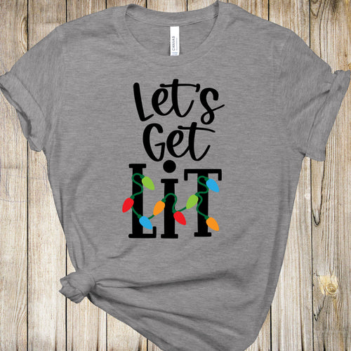 Graphic Tee - Lets Get Lit
