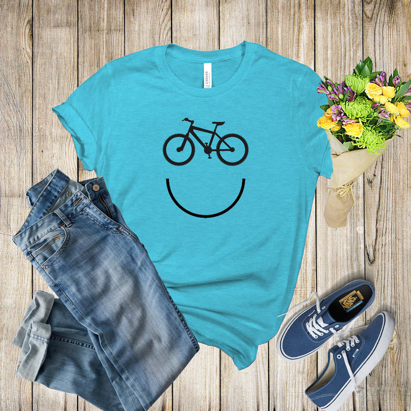 Graphic Tee - Happy Bicycle Mountain