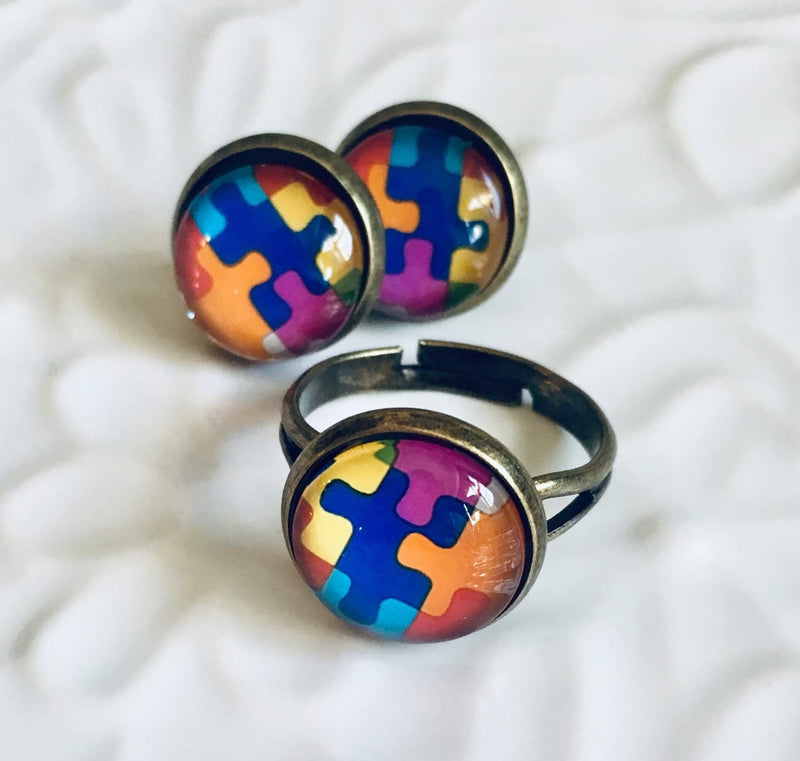 Puzzle Adjustable Ring