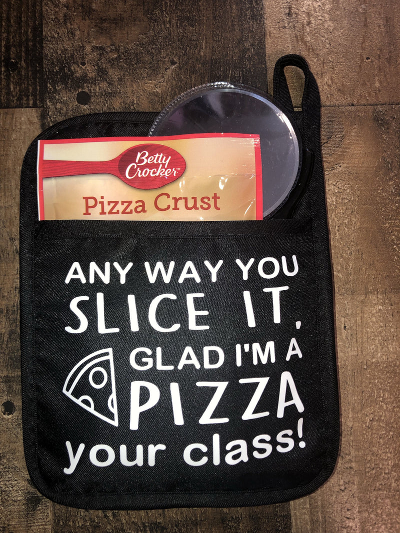Teacher Appreciation Gift - Pizza Themed Potholder