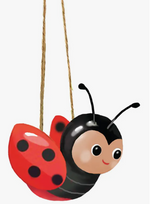 Streamline - Mini Bee & Ladybug Hanging Planters