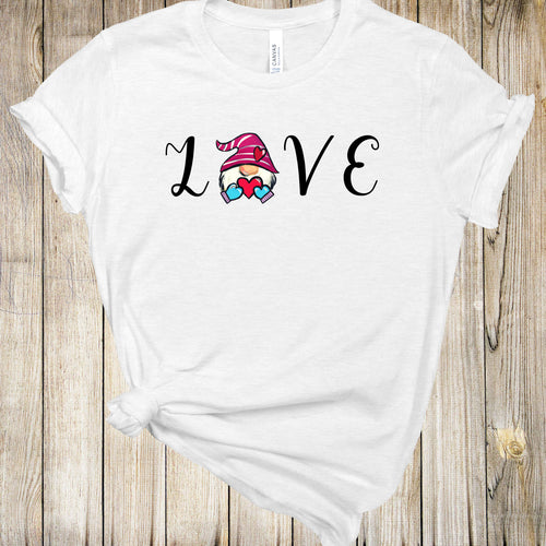 Graphic Tee - Love Gnome