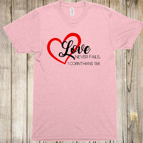 Graphic Tee - Love Never Fails
