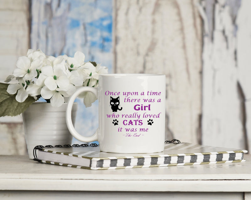 Mug - Girl Loved Cats