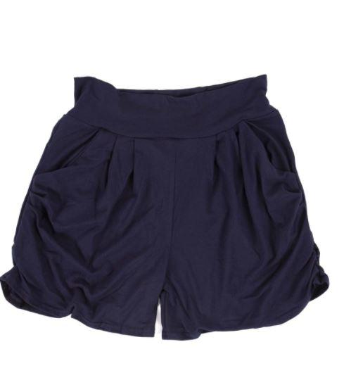 Navy Harem Shorts