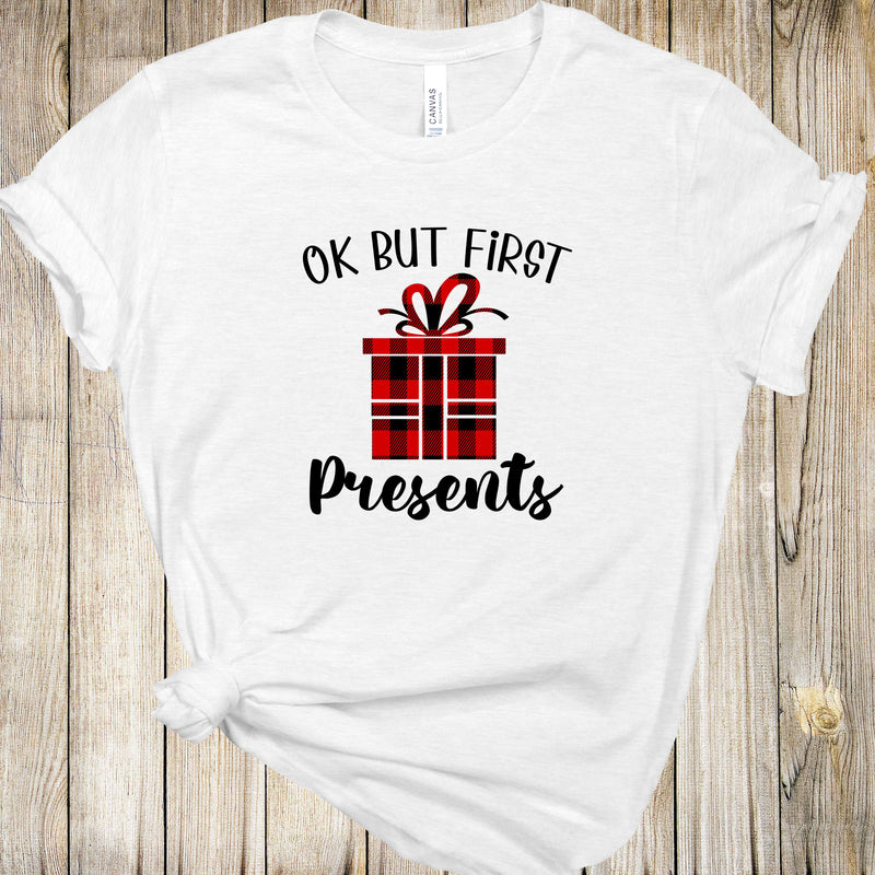 Graphic Tee - Ok But First Presents