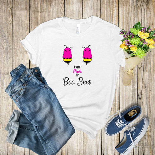 Graphic Tee - Pink Boo Bees