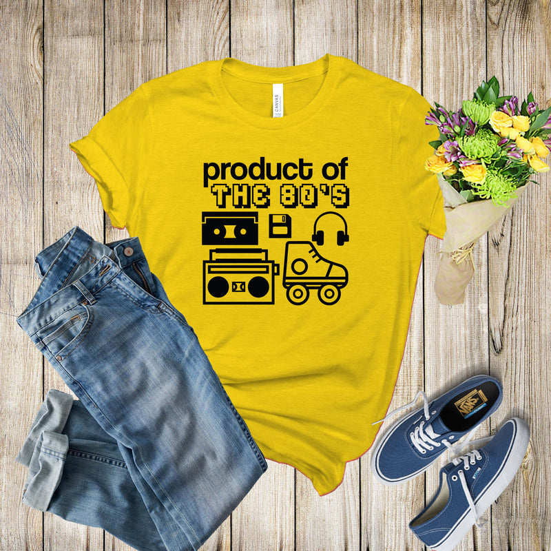 Graphic Tee - Product Of The 80S
