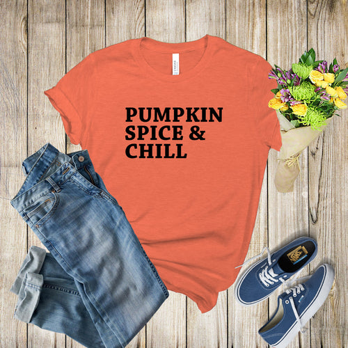 Graphic Tee - Pumpkin Spice & Chill