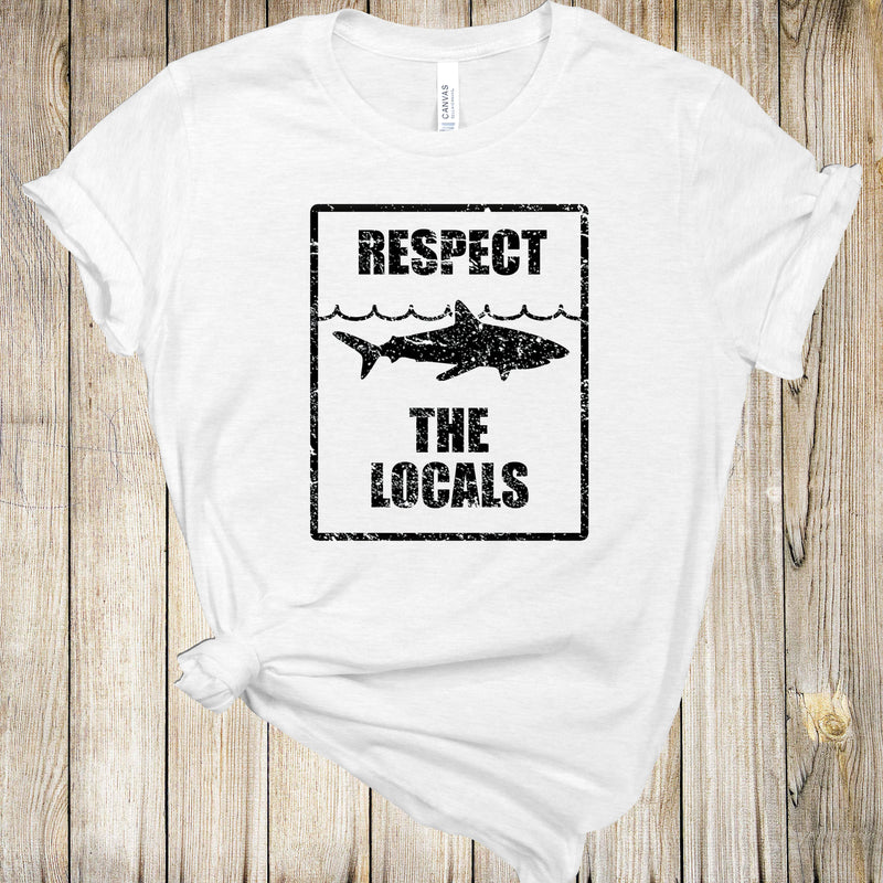 Graphic Tee - Respect The Locals