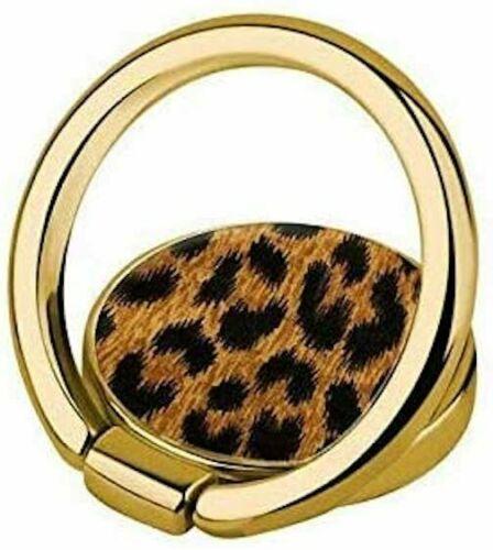 Idecoz Phone Ring With Grip & Stand - Leopard