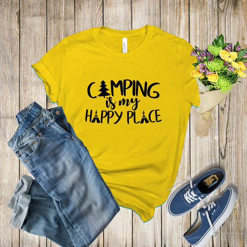 Graphic Tee - Camping Is My Happy Place