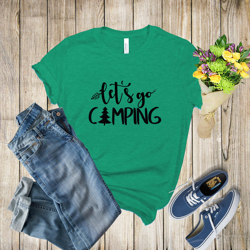 Graphic Tee - Lets Go Camping
