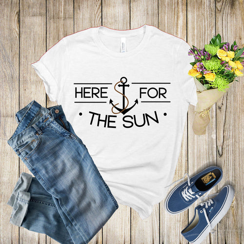 Graphic Tee - Here For The Sun