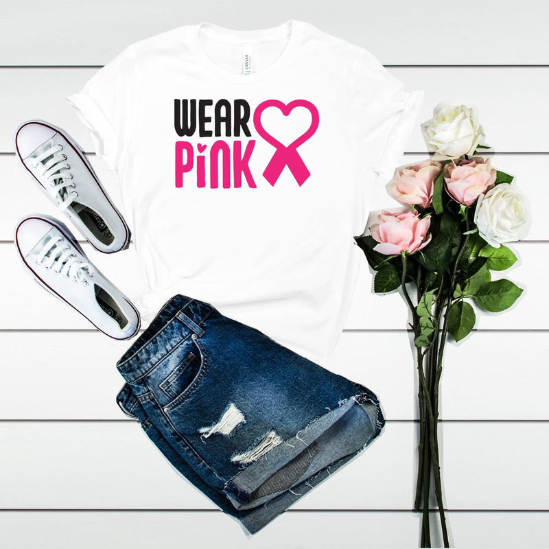 Graphic Tee - Wear Pink