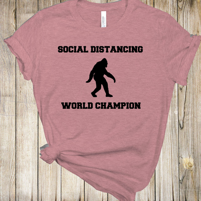 Graphic Tee - Social Distancing Champion
