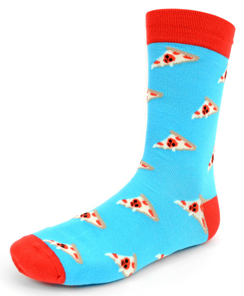 Men's Novelty Sock - Pizza