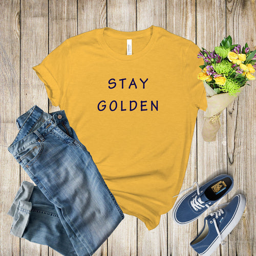 Graphic Tee - Stay Golden
