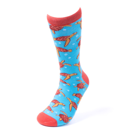 Men's Novelty Sock - Sea Turtles