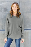 Round Neck Long Sleeve T-Shirt