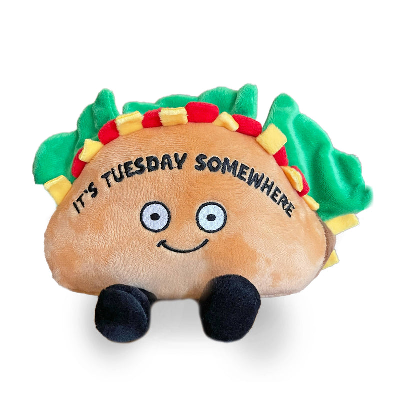 Punchkins - "It's Tuesday Somewhere" Plush Taco