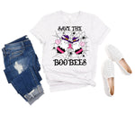 Save The Boo Bees Tee In Ash