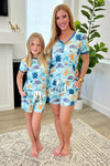 Matching Short Pajamas in Assorted Prints