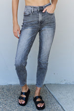 Judy Blue Racquel High Waisted Stone Wash Slim Fit Jeans