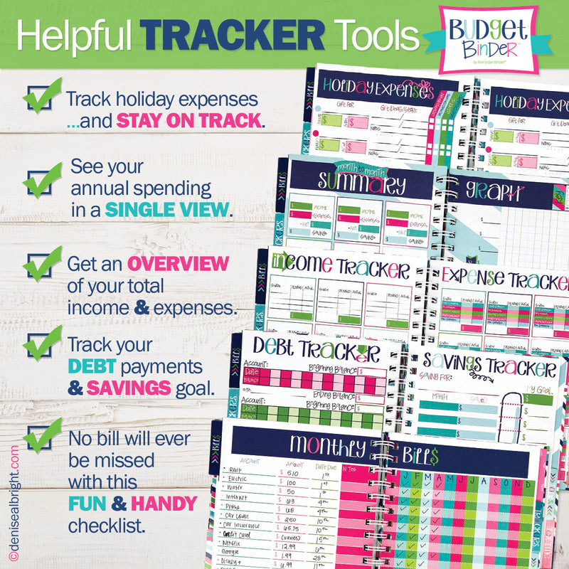 Budget Binder™ Bill Tracker Financial Planner