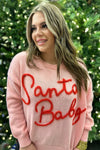 PREORDER: Santa Baby Tinsel Sweater