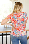 Flowers Everywhere Floral Top*