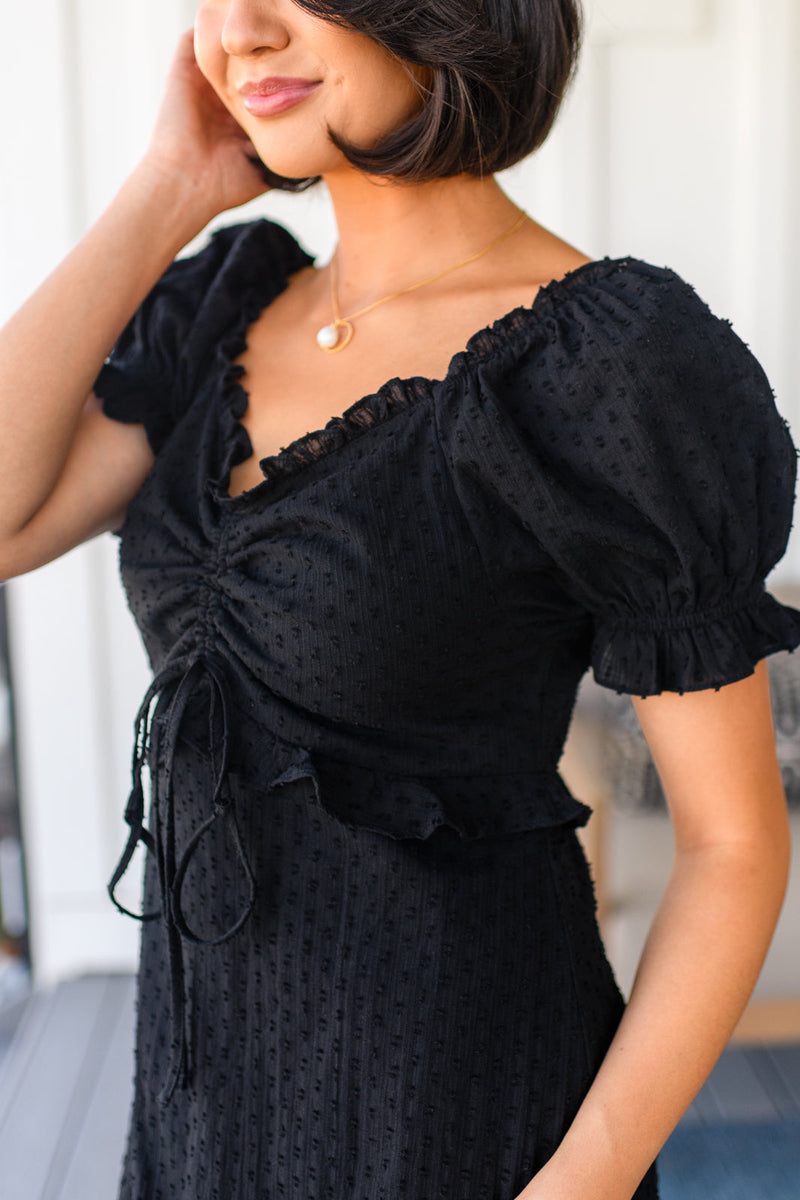 It's Cocktail Hour Ruffle Detail Dress Small It's Cocktail Hour Ruffle Detail Dress Small