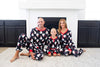 Matching Family Christmas Pajamas In Santa Claus