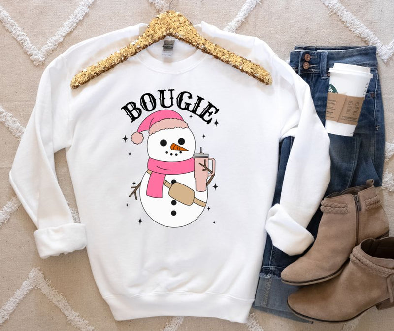 Bougie Snowman Sweatshirt