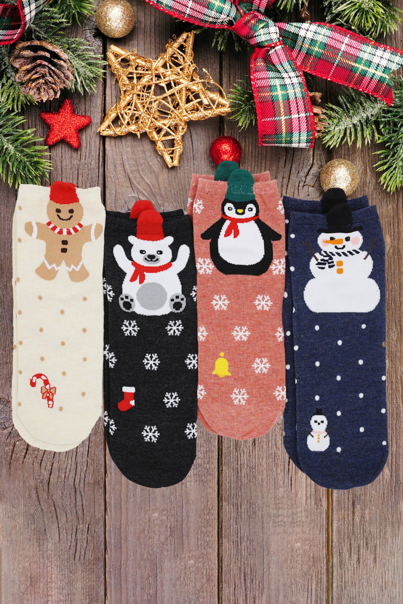 Christmas Friends Socks