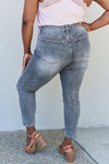 Judy Blue Racquel High Waisted Stone Wash Slim Fit Jeans